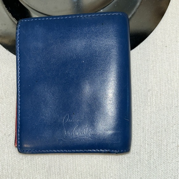 Christian Louboutin  Panettone Studded Bifold  Compact Wallet - Picture 4 of 8